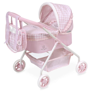 DeCuecas Toys My First Doll Pram - Niza Pink