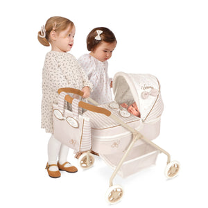 DeCuecas Toys My First Doll Pram - Verona Beige