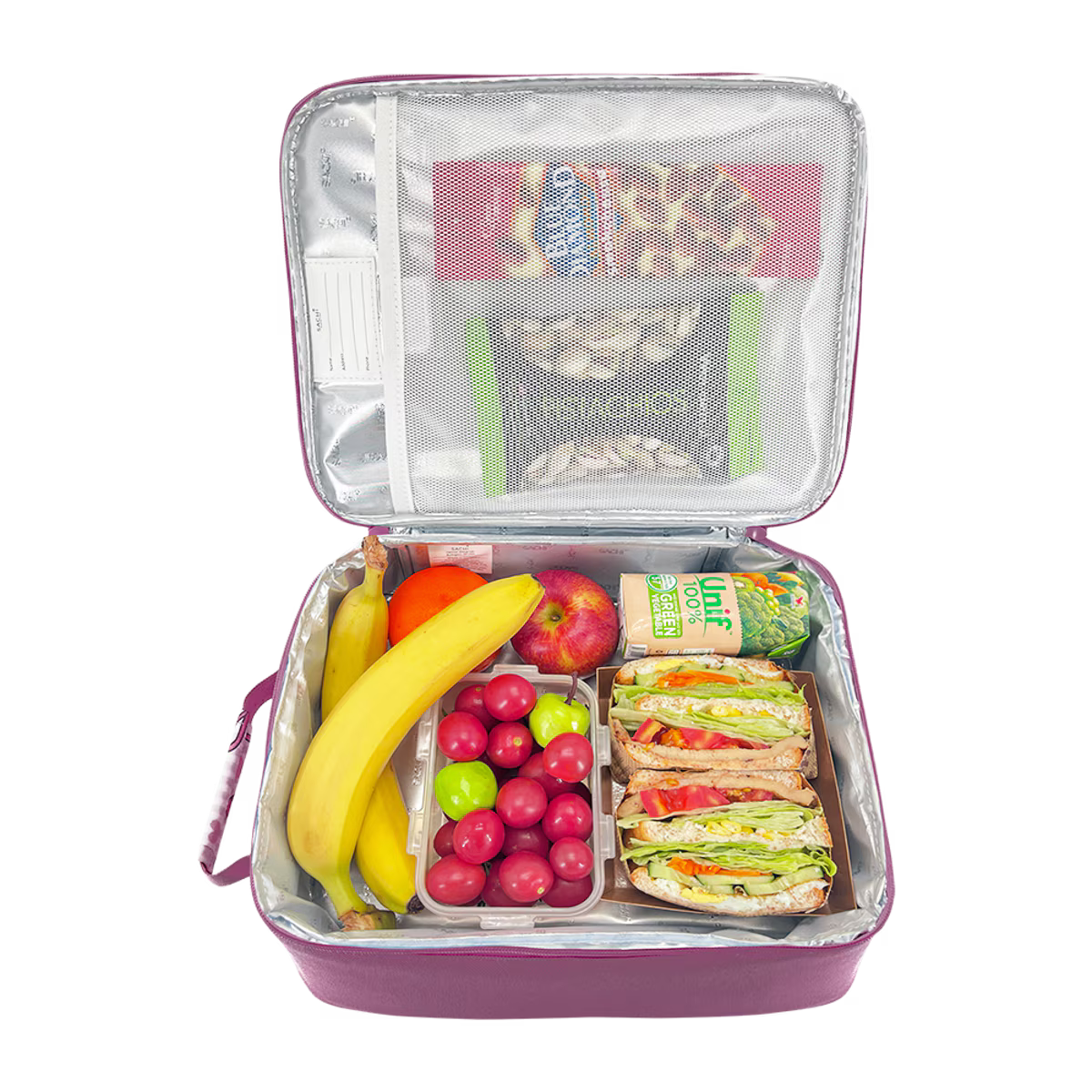 Sachi Insulated Extra Large Lunch Bag - Bows and Hearts