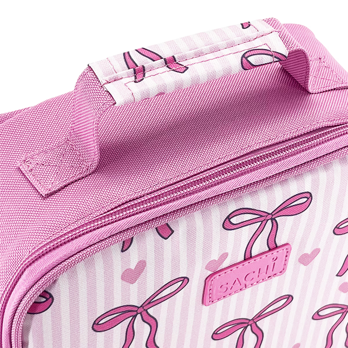 Sachi Insulated Extra Large Lunch Bag - Bows and Hearts