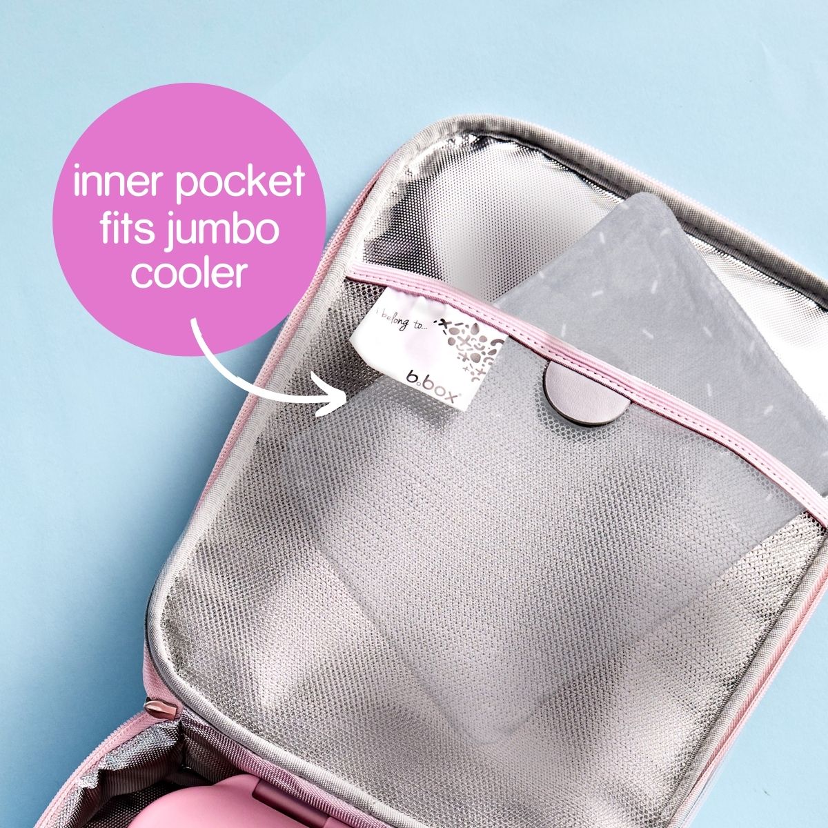B BOX | FLEXI INSULATED LUNCH BAG | CONFETTI