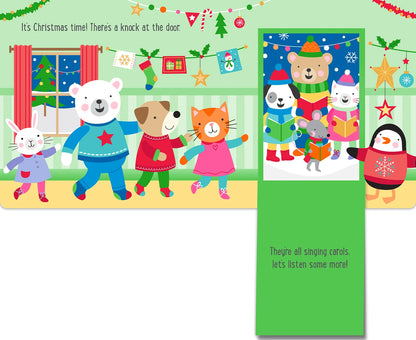 KIDS BOARD BOOK | LIFT THE FLAP | SANTAS SURPRISE