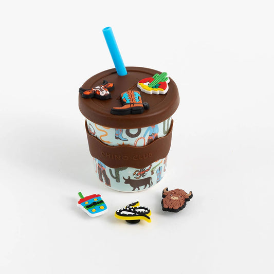 CHINO CLUB CHARM CUP WITH LID | COWBOY