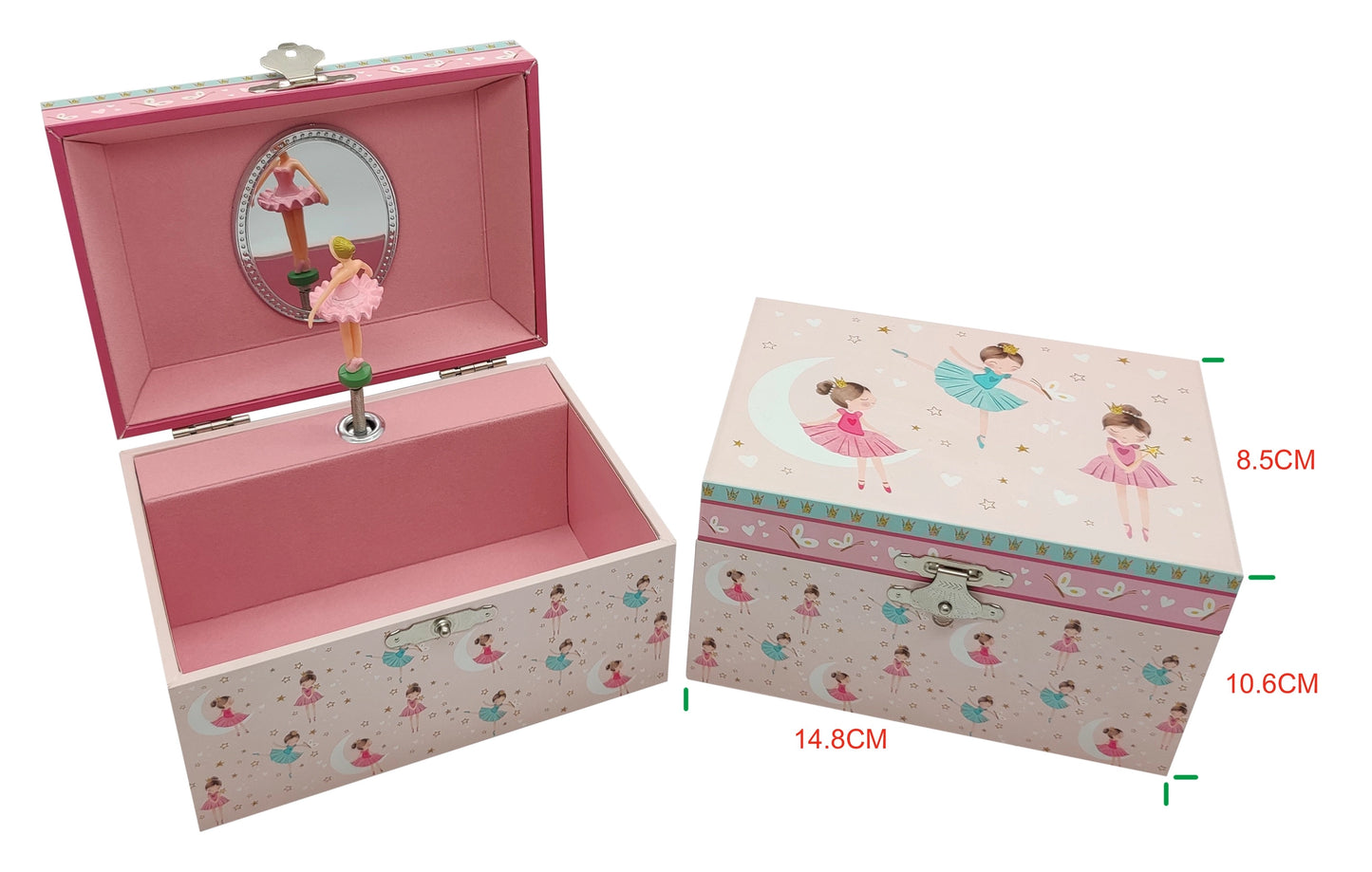 Musical Jewellery Box | Ballerina Triplet