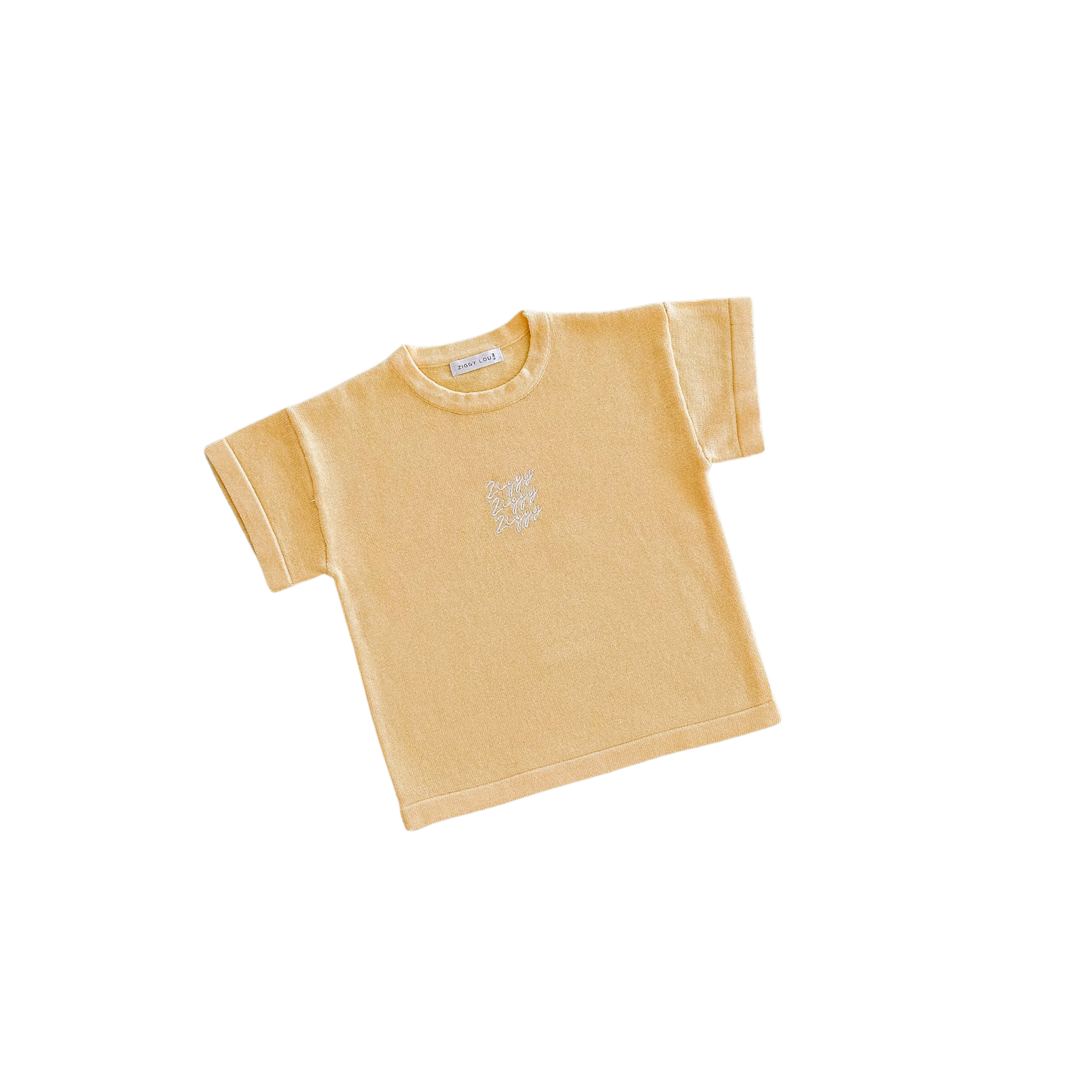 ZIGGY LOU SIGNATURE TEE | BUTTER (KIDS)