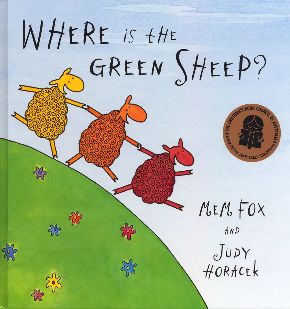 Kids Hard Cover Book - Where Is The Green Sheep?