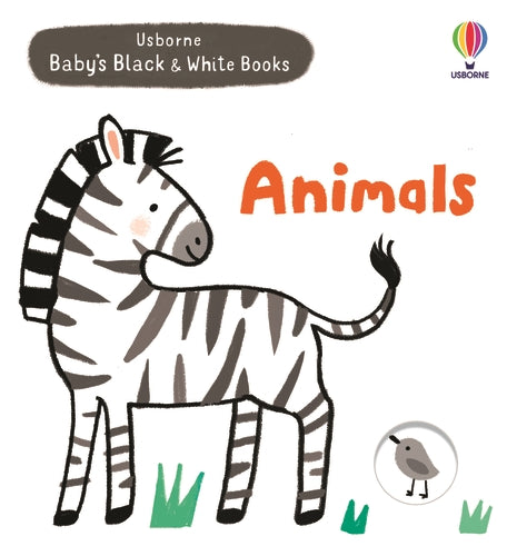 Kids Board Book - Black and White Animals