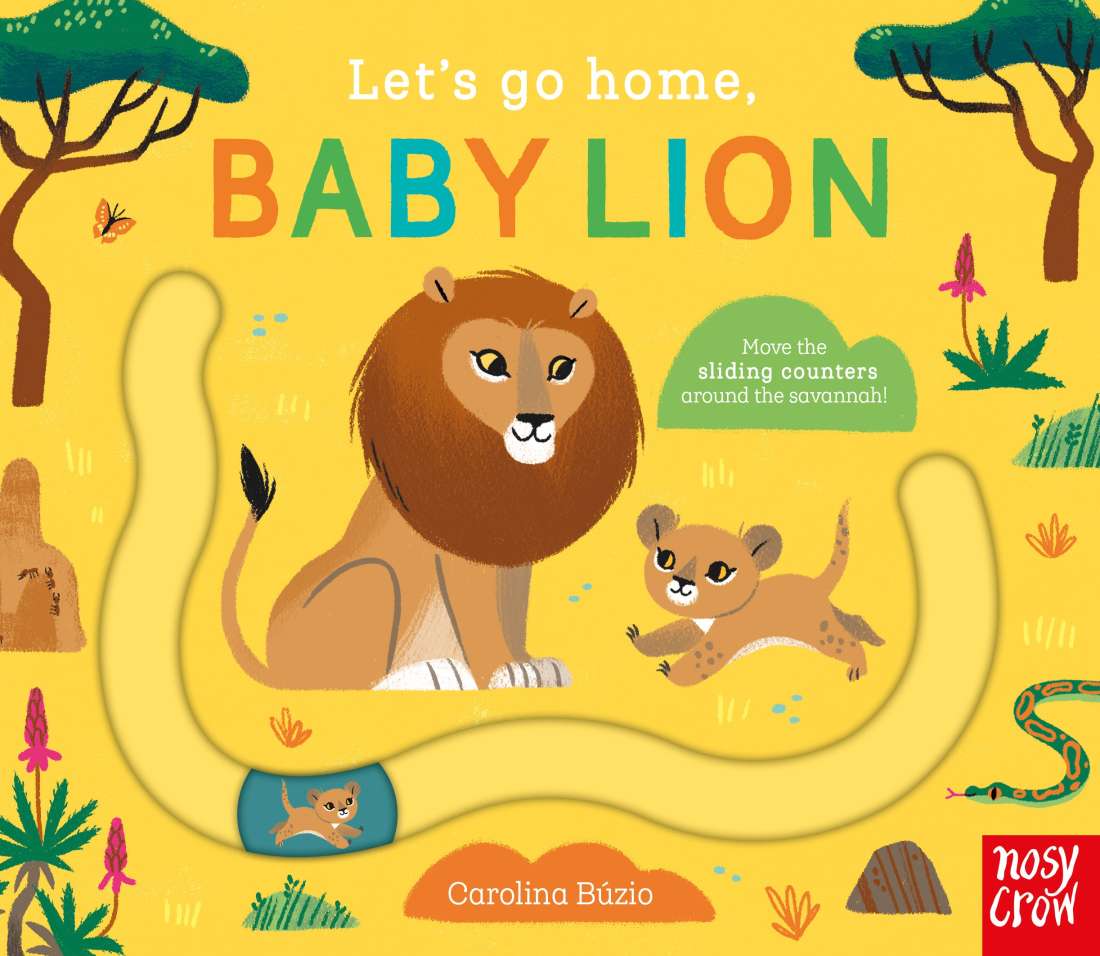 Kids Board Book -Let's Go Home Baby Lion