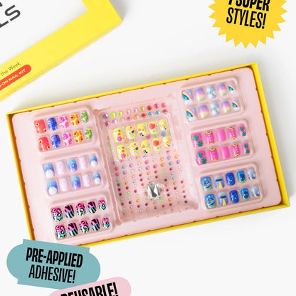 SUPER SMALLS | STICK ON NAILS | DAYS OF THE WEEK