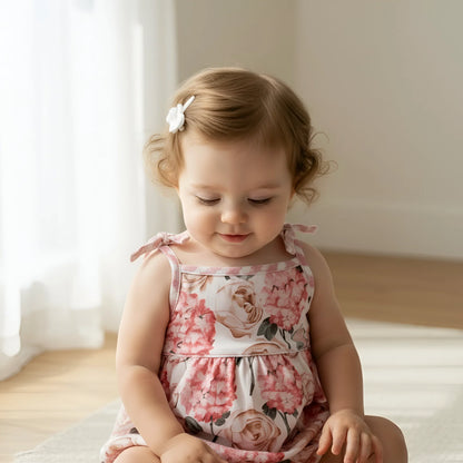 LOVE HENRY | ELSIE PLAYSUIT | PINK BLOSSOM