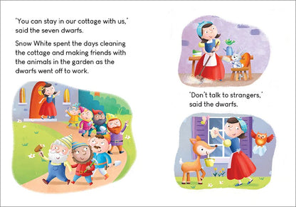 Kids Little Readers Hardcover Book - Snow White and The Seven Dwarfs - Angus & Dudley Collections