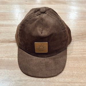 Angus & Dudley Cord Hat - Cocoa