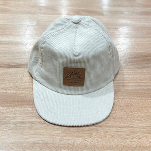 Angus & Dudley Cord Hat - Coconut