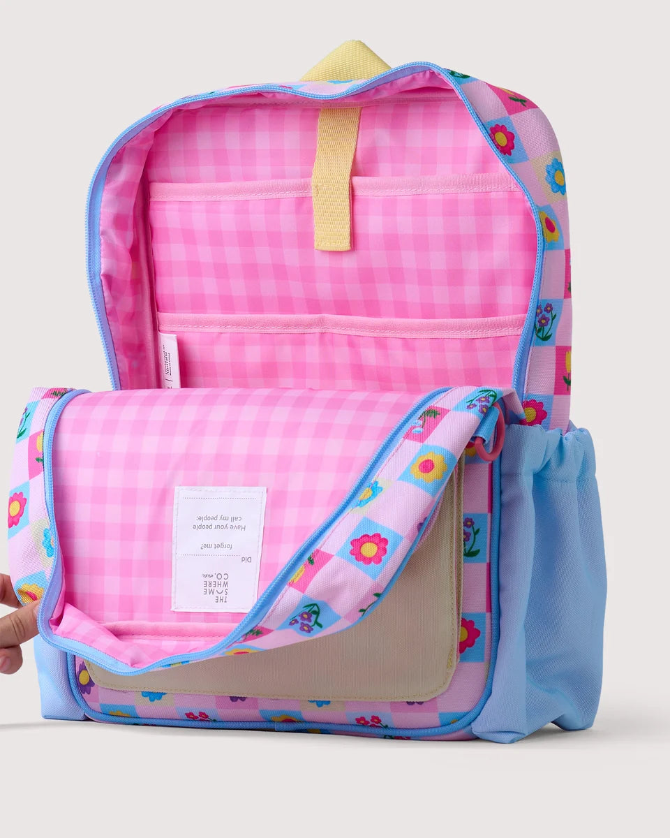 THE SOMEWHERE CO MINI ADVENTURE BACKPACK | TULIP TWIRL