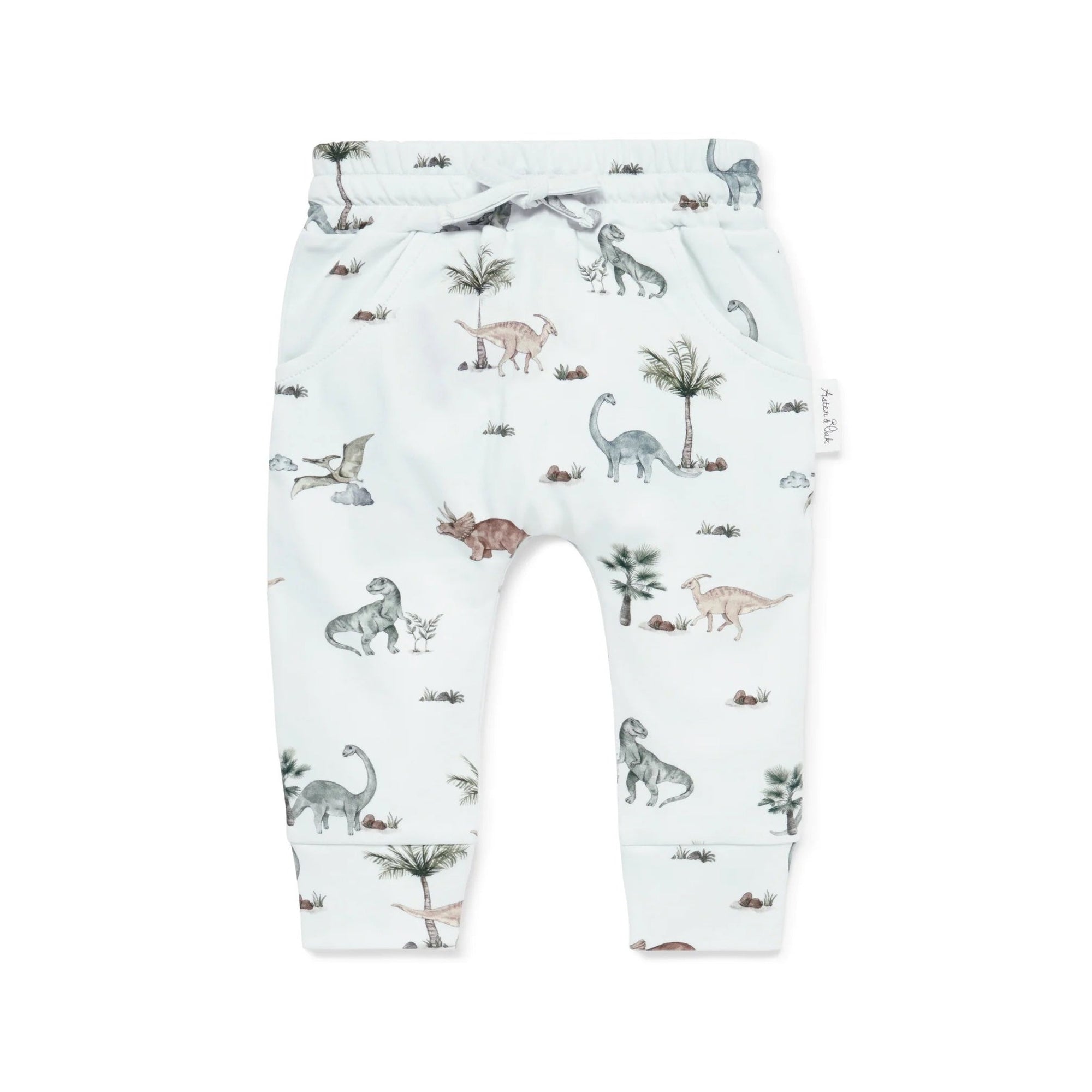baby dinosaur pants - angus and dudley