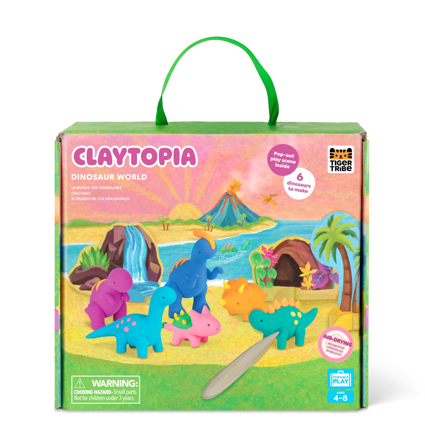 TIGER TRIBE CLAYTOPIA | DINOSAUR WORLD