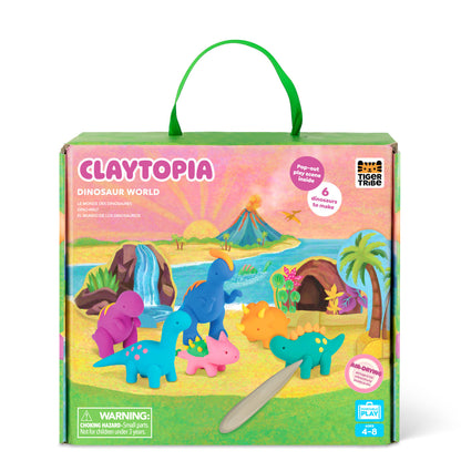 TIGER TRIBE CLAYTOPIA | DINOSAUR WORLD