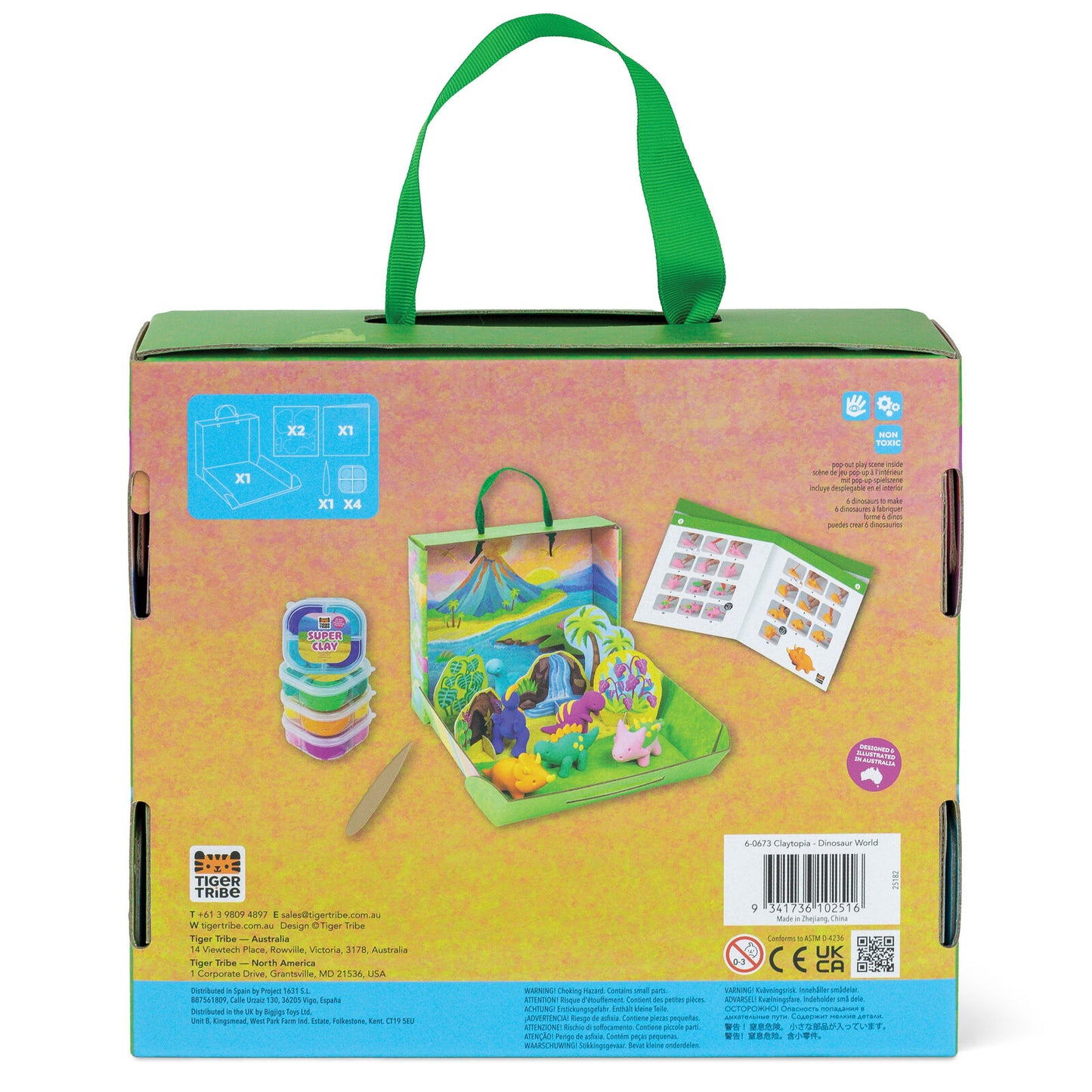 TIGER TRIBE CLAYTOPIA | DINOSAUR WORLD