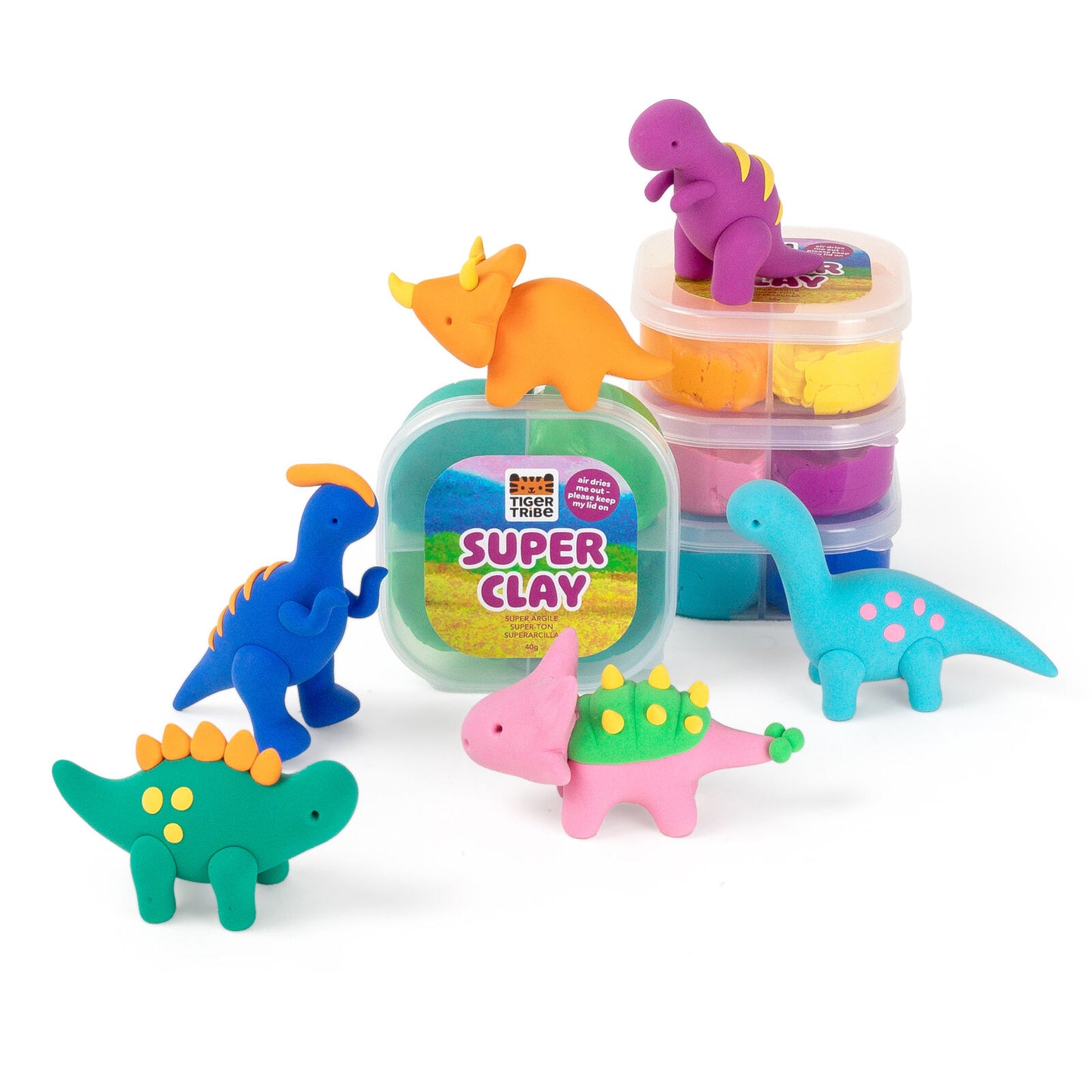 TIGER TRIBE CLAYTOPIA | DINOSAUR WORLD