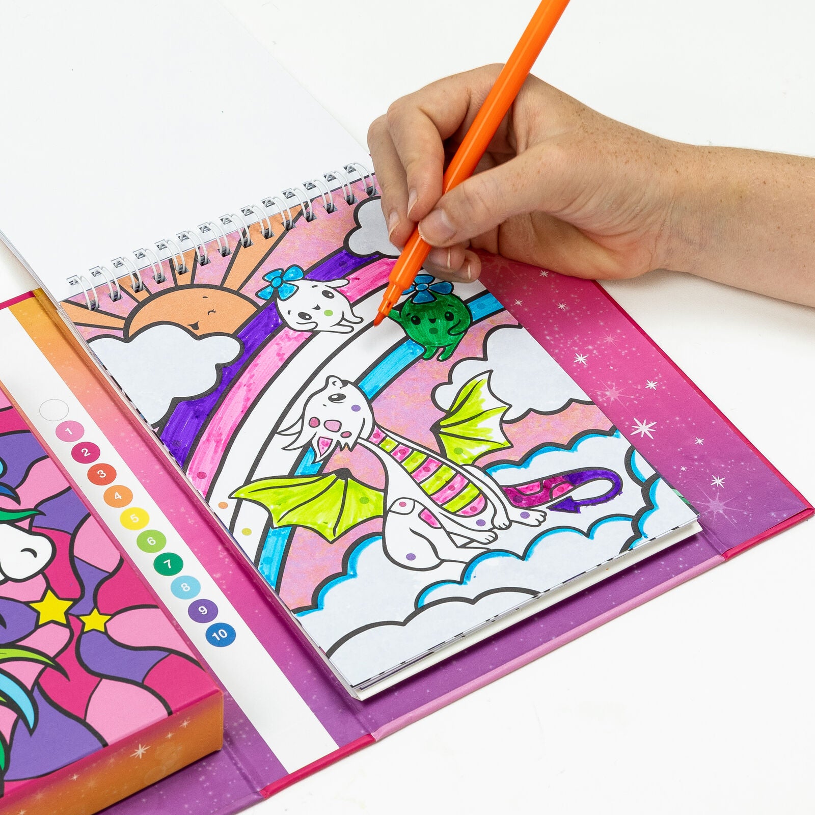 TIGER TRIBE COLOUR BY NUMBERS | UNICORN DREAMING - Angus & Dudley Collections