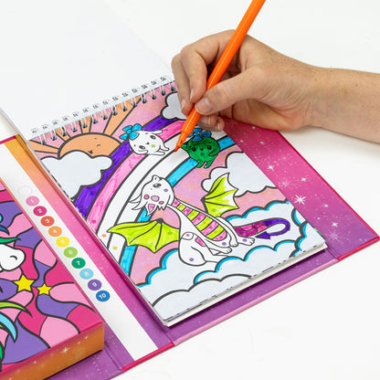 TIGER TRIBE COLOUR BY NUMBERS | UNICORN DREAMING - Angus & Dudley Collections