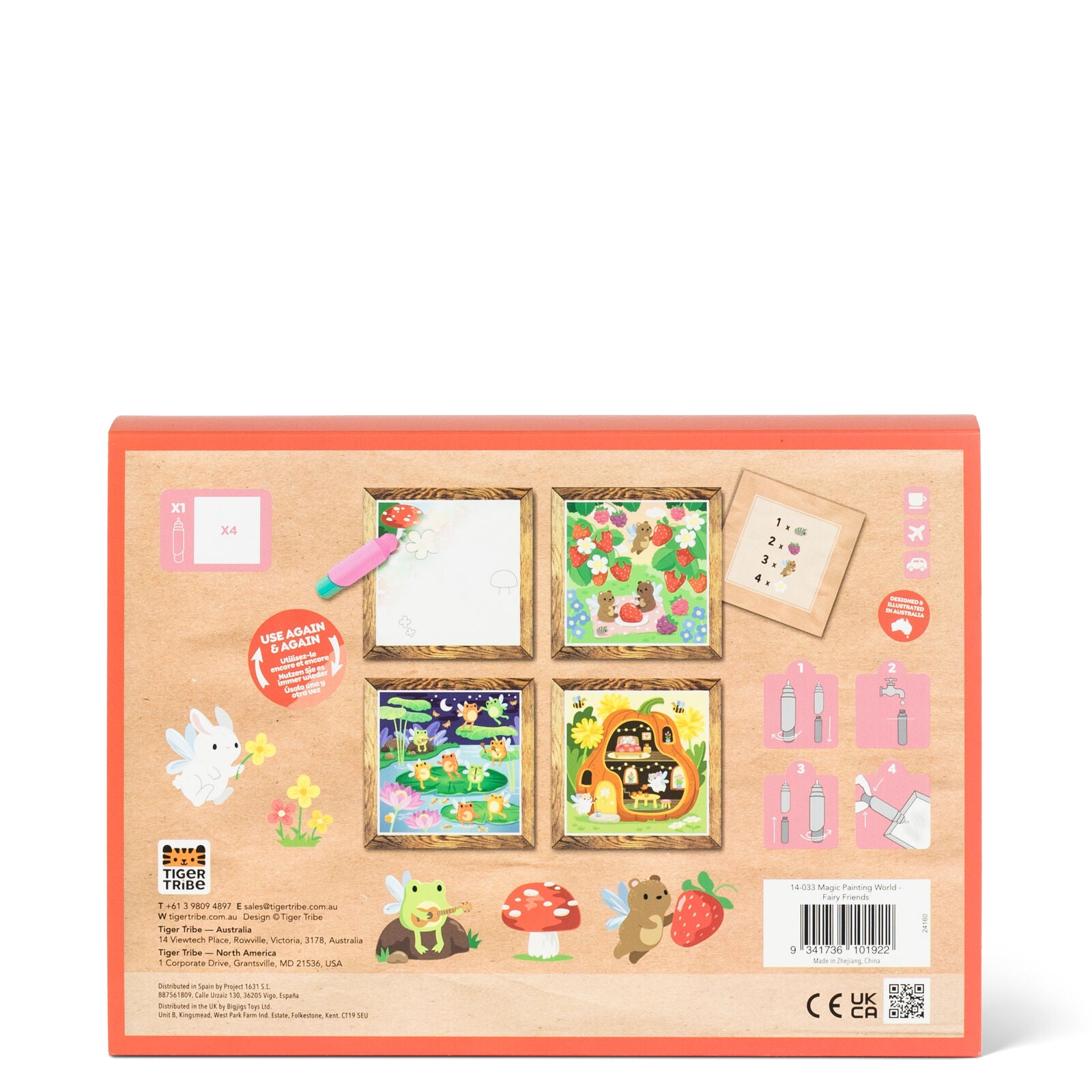 TIGER TRIBE MAGIC PAINTING WORLD | FAIRY FRIENDS - Angus & Dudley Collections