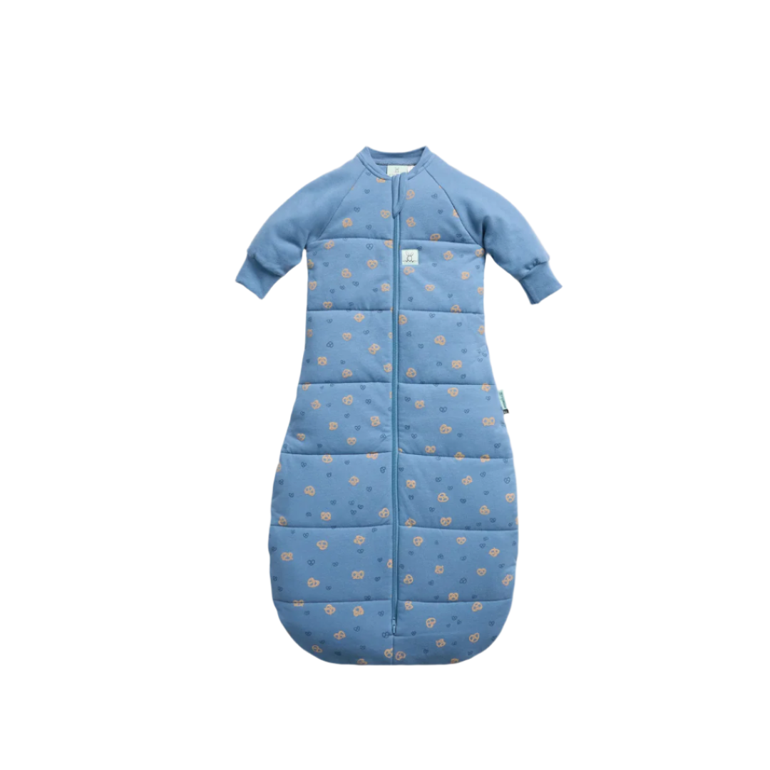 Ergo Pouch Sleeping Bag Sleeved - 3.5 TOG - Petite Pretzel