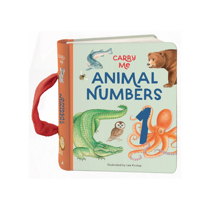 Kids Handle Board Book - Animal Numbers