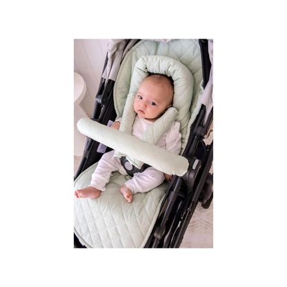Bambella Designs Reversible Pram Liner - Fern