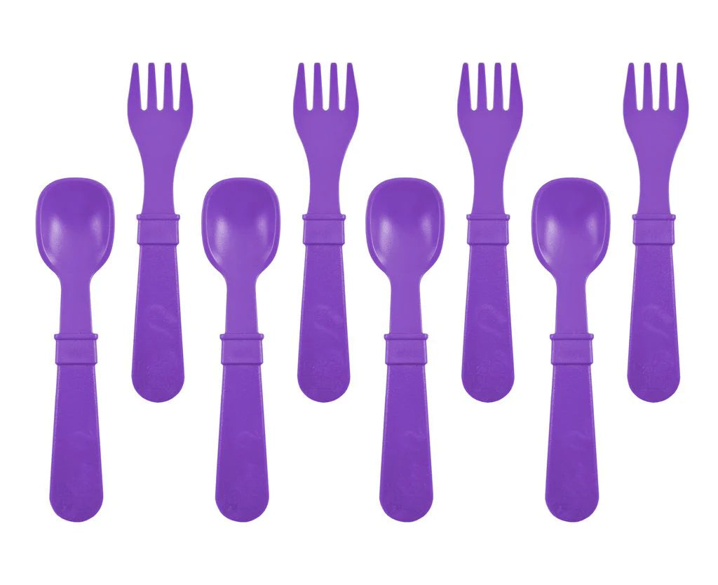 RE-PLAY | FORK AND SPOON UTENSIL SET - Angus & Dudley Collections