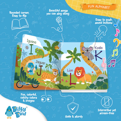 DITTY BIRD RECHARGEABLE BOOK | FUN ALPHABET