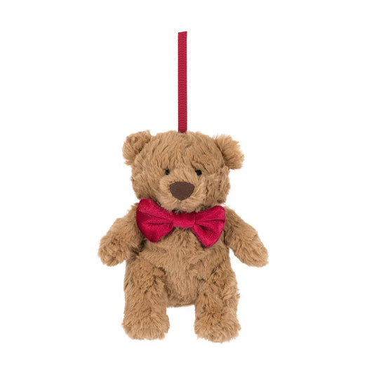 Jellycat Bartholomew Bear Decoration - Angus & Dudley Collections