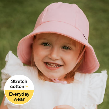 BEDHEAD TODDLER BUCKET HAT | BLUSH PINK