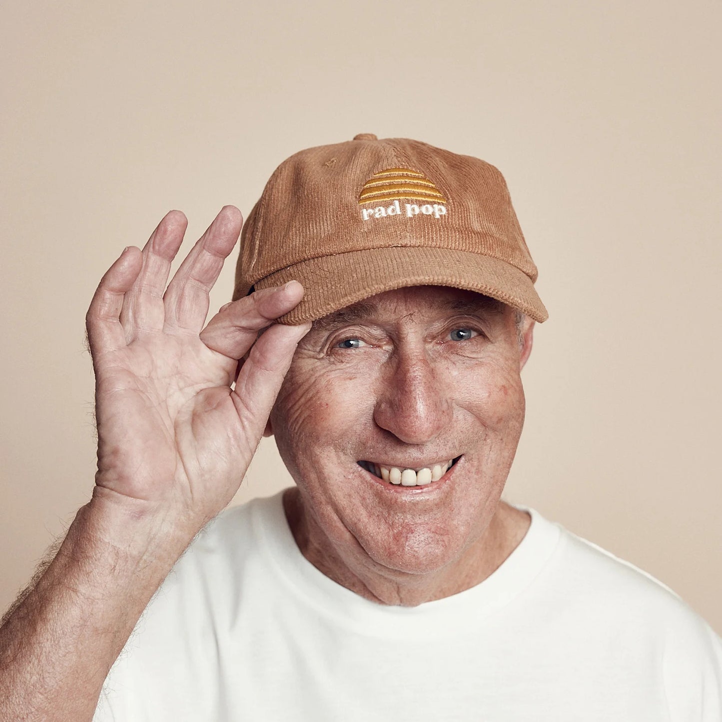 BANABAE RAD POP CORD HAT | TAN - Angus & Dudley Collections