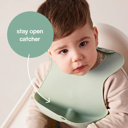 B BOX SILICONE BIB | OCEAN