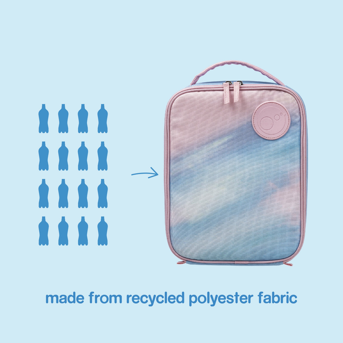 B BOX | FLEXI INSULATED LUNCH BAG | CONFETTI