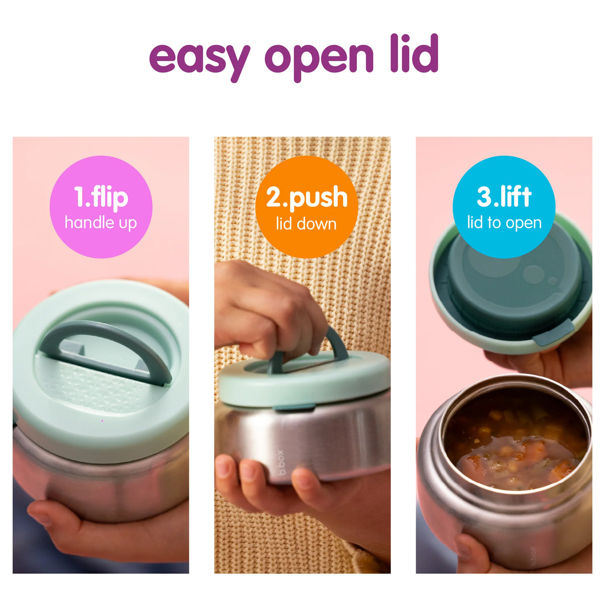 B BOX | INSULATED LUNCH POD | BERRY