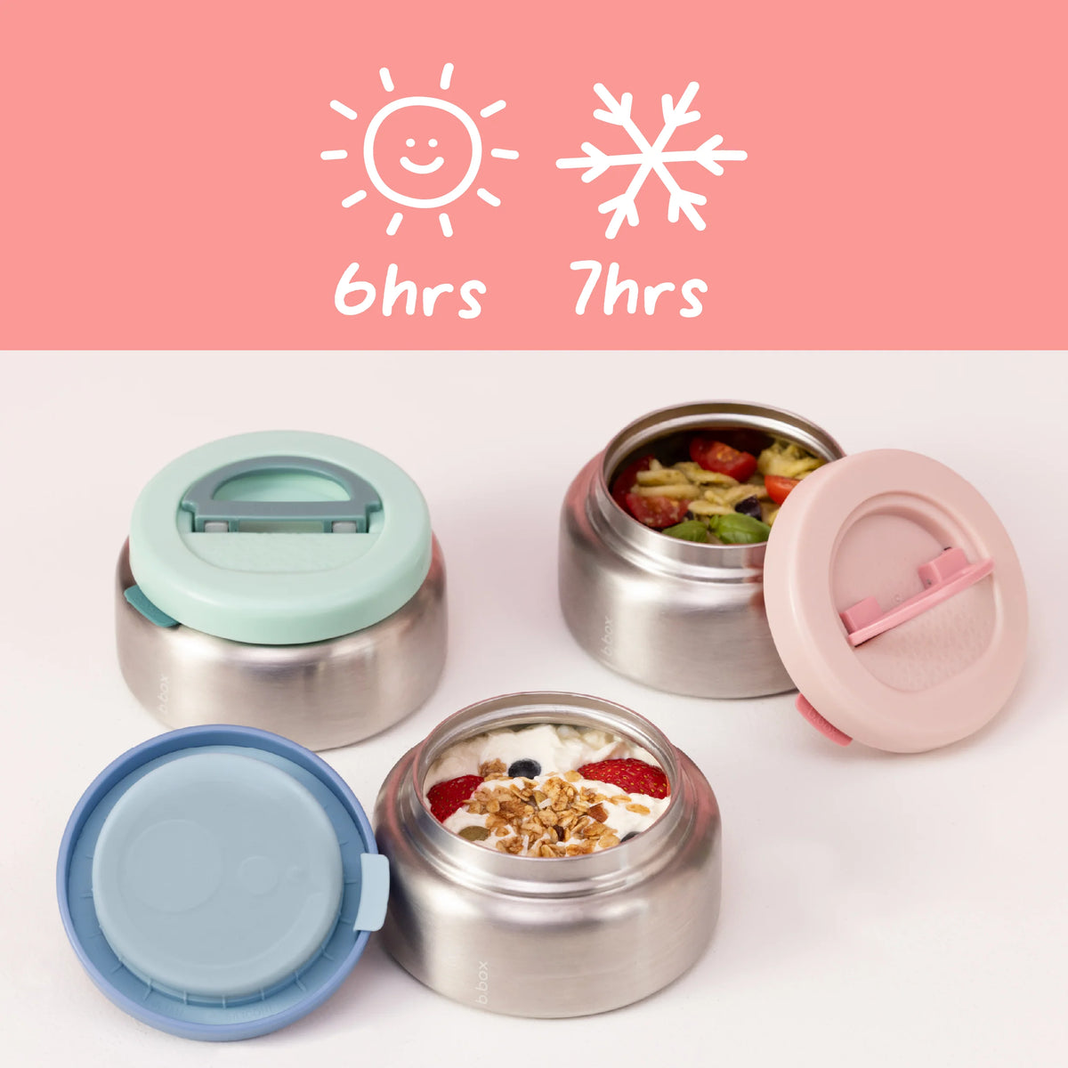 B BOX | INSULATED LUNCH POD | BERRY