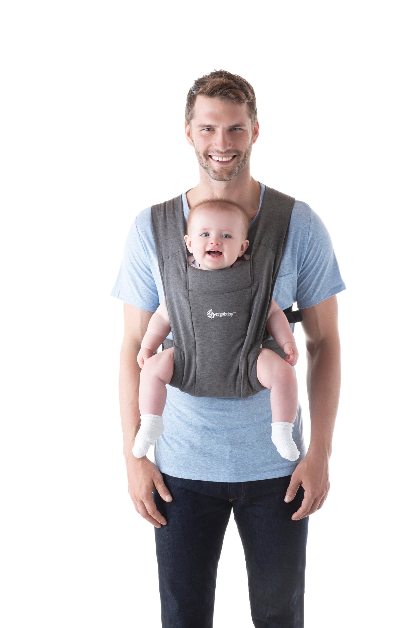 ERGOBABY EMBRACE NEWBORN BABY CARRIER | HEATHER GREY