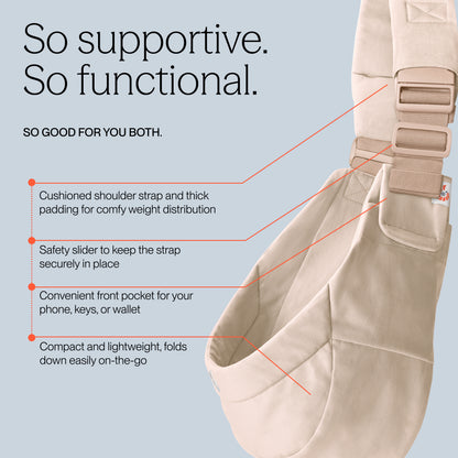 ERGOBABY UPSIE SLING CARRIER | NATURAL BEIGE