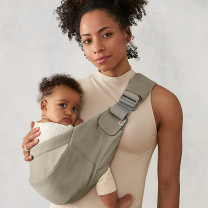ERGOBABY UPSIE SLING CARRIER | SOFT OLIVE