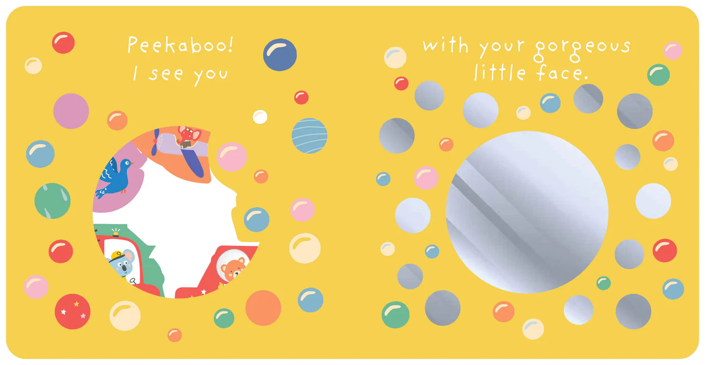 Kids Mirror Board Book - Peek-A-Boo I See You