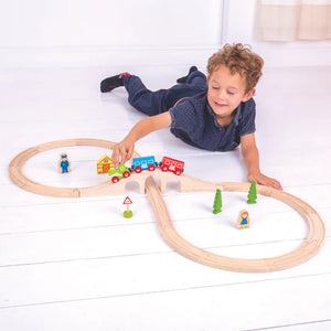 Bigjigs Figure of Eight Train Set