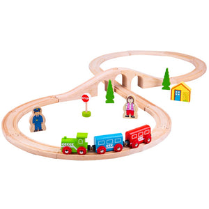 Bigjigs Figure of Eight Train Set