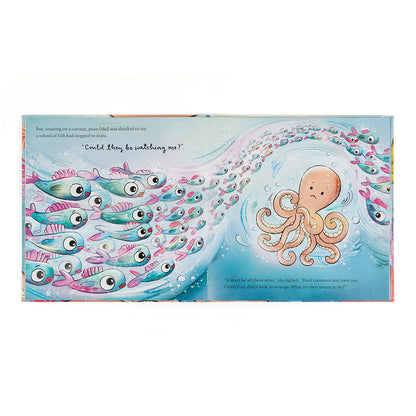 Jellycat Kids Board Book - Odell's Amazing Arms