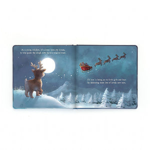 Jellycat Kids Board Book - Mitzi Reindeer's Dream