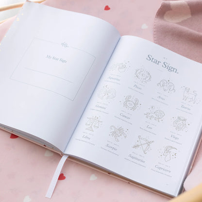 Fox and Fallow Baby Journal - Baby Book Little Hearts
