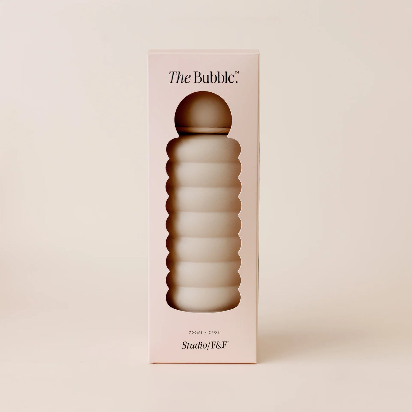 FOX AND FALLOW THE BUBBLE REUSABLE WATER BOTTLE | LATTE