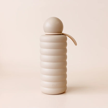 FOX AND FALLOW THE BUBBLE REUSABLE WATER BOTTLE | LATTE