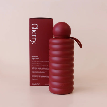 FOX AND FALLOW THE BUBBLE REUSABLE WATER BOTTLE | CHERRY